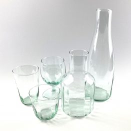 Serie Mia - mundgeblasenes, spülmaschinenfestes Glas aus Recycling-Glas