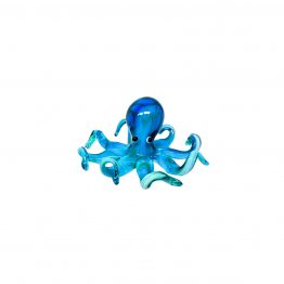 Oktopus blau-grün-weiß