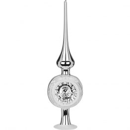 Baumspitze Einstich Reflex silber glanz