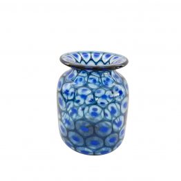 Pfauenauge Vase mit Hals