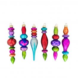 Harlekin Zapfen bunt