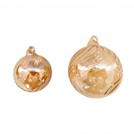 Kugel optisch gold glanz